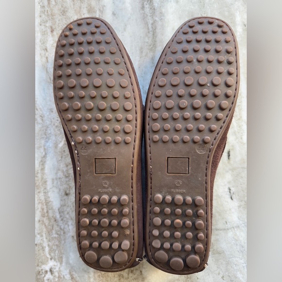 SID MASHBURN Suede Driving Moccasins Shoes Loafers Brown $450 Drivers Mocs 11 - Picture 8 of 11